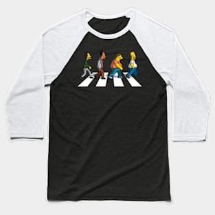 simpsons funny design 3 Baseball T-Shirt